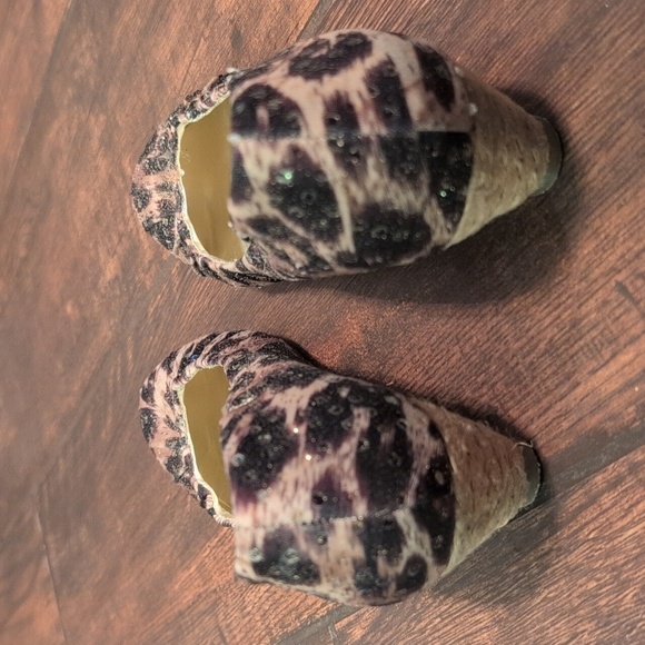 AK Anne Klein iflex Otello Sparkle Leopard Print Sequin Wedge Heels - Women's 8 - Picture 3 of 6